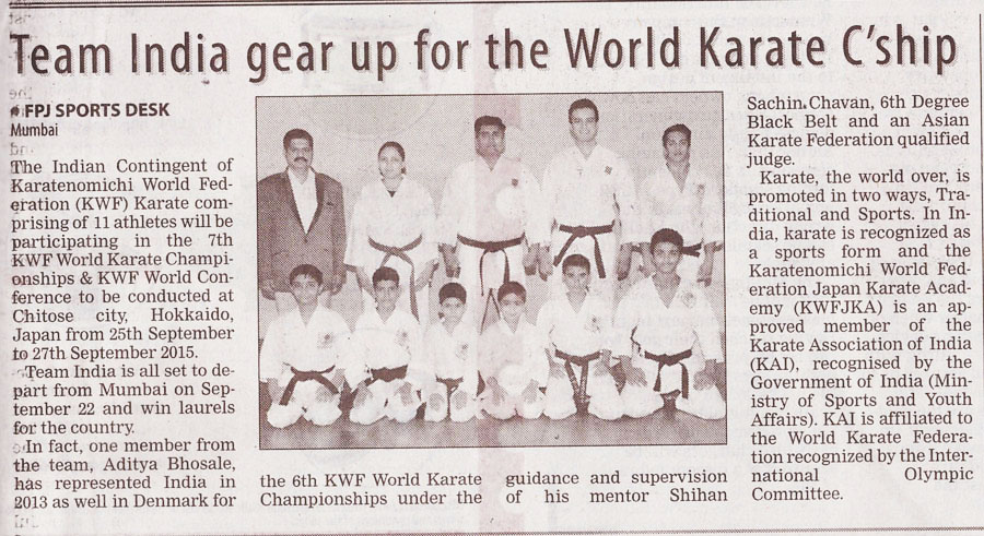 Karate-World-Championship-Media-Coverage-in-FPJ-10-September-15