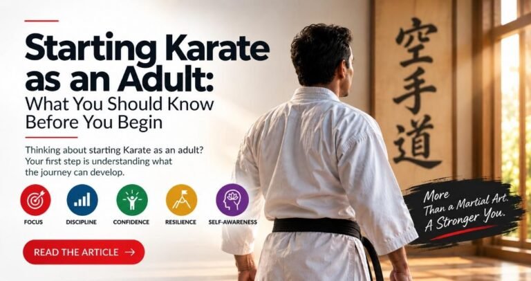 Starting Karate as an Adult: What You Should Know Before You Begin